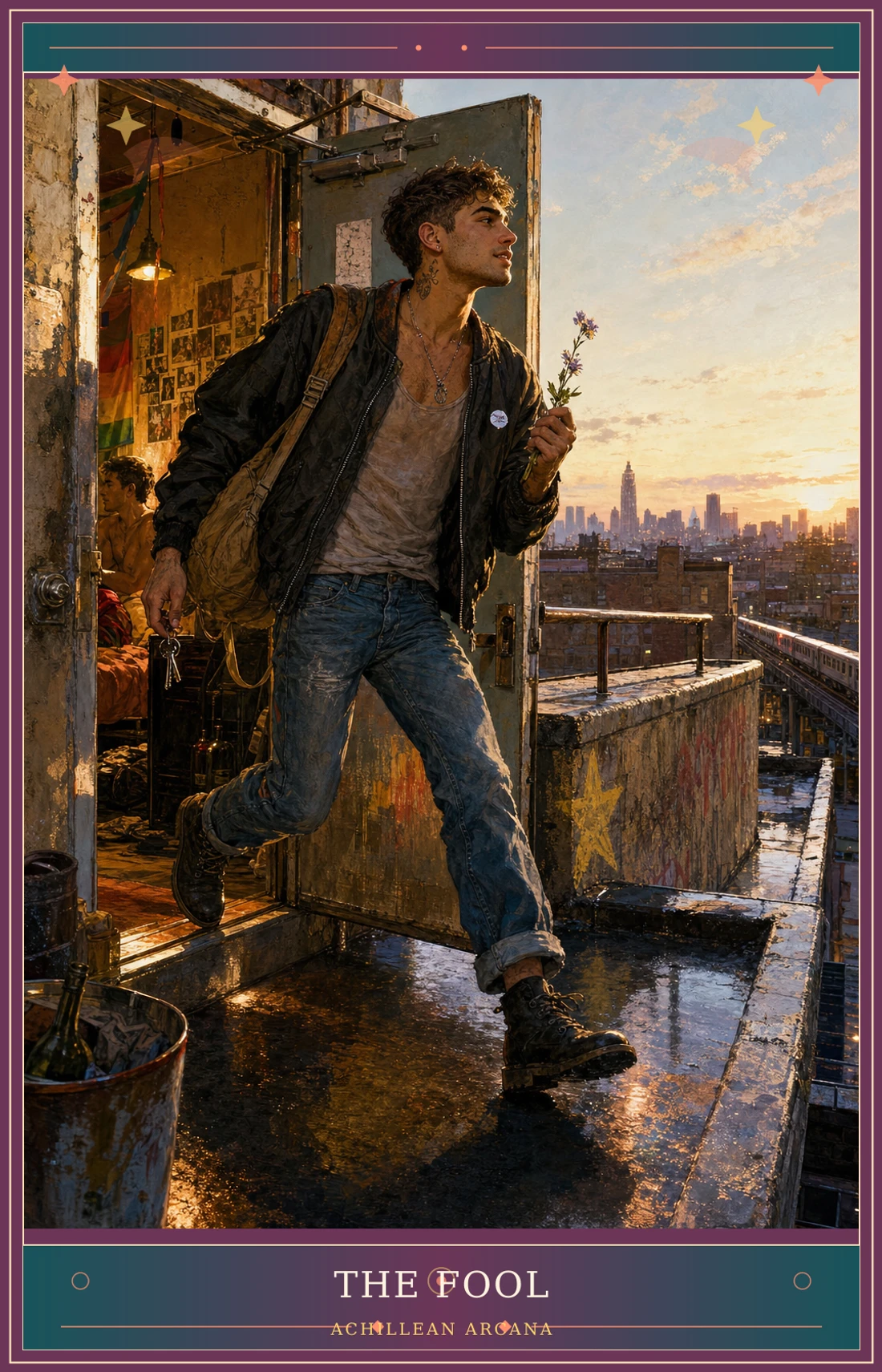 The Fool card for Achillean Arcana
