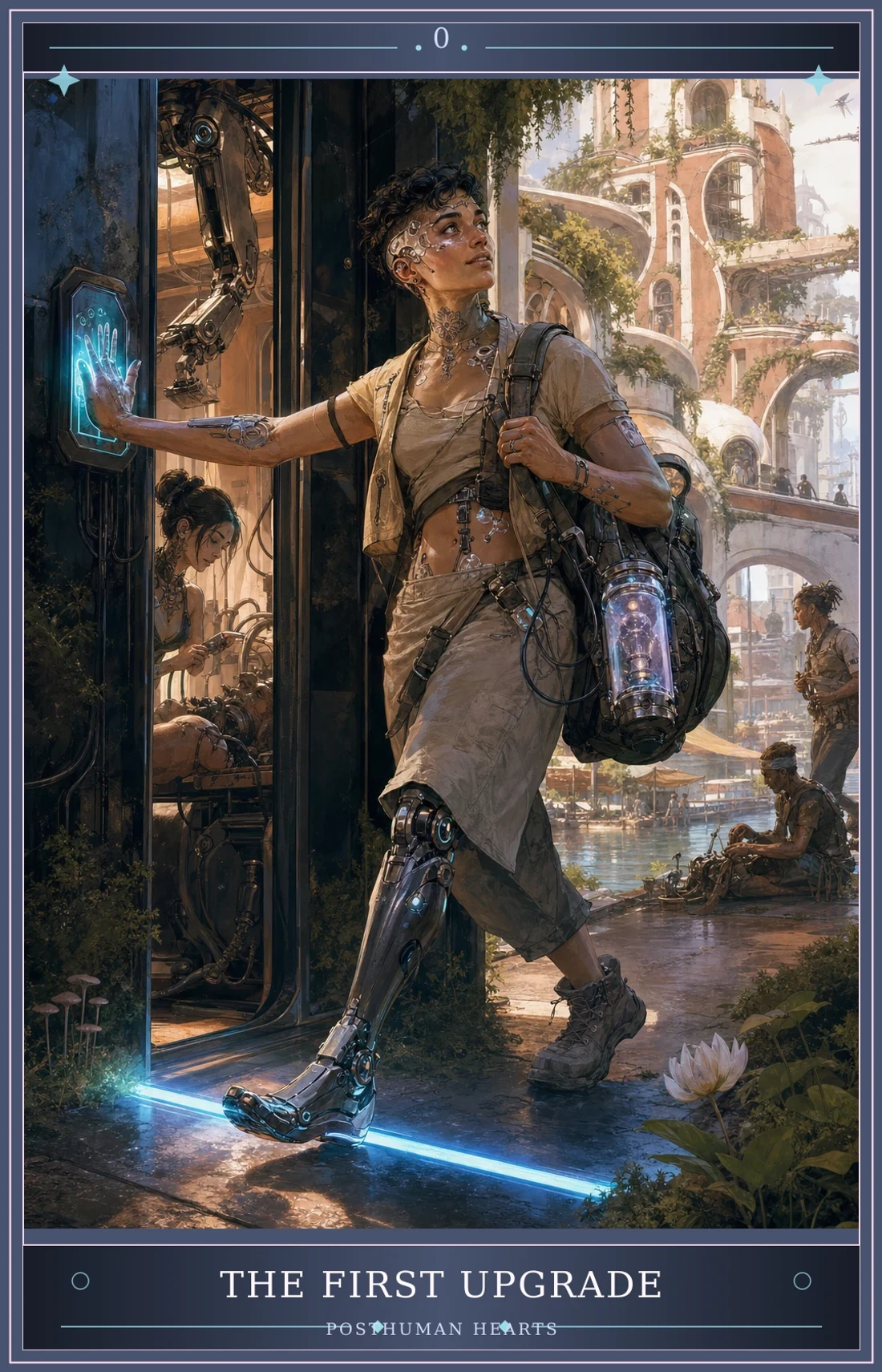 The First Upgrade card for Posthuman Hearts