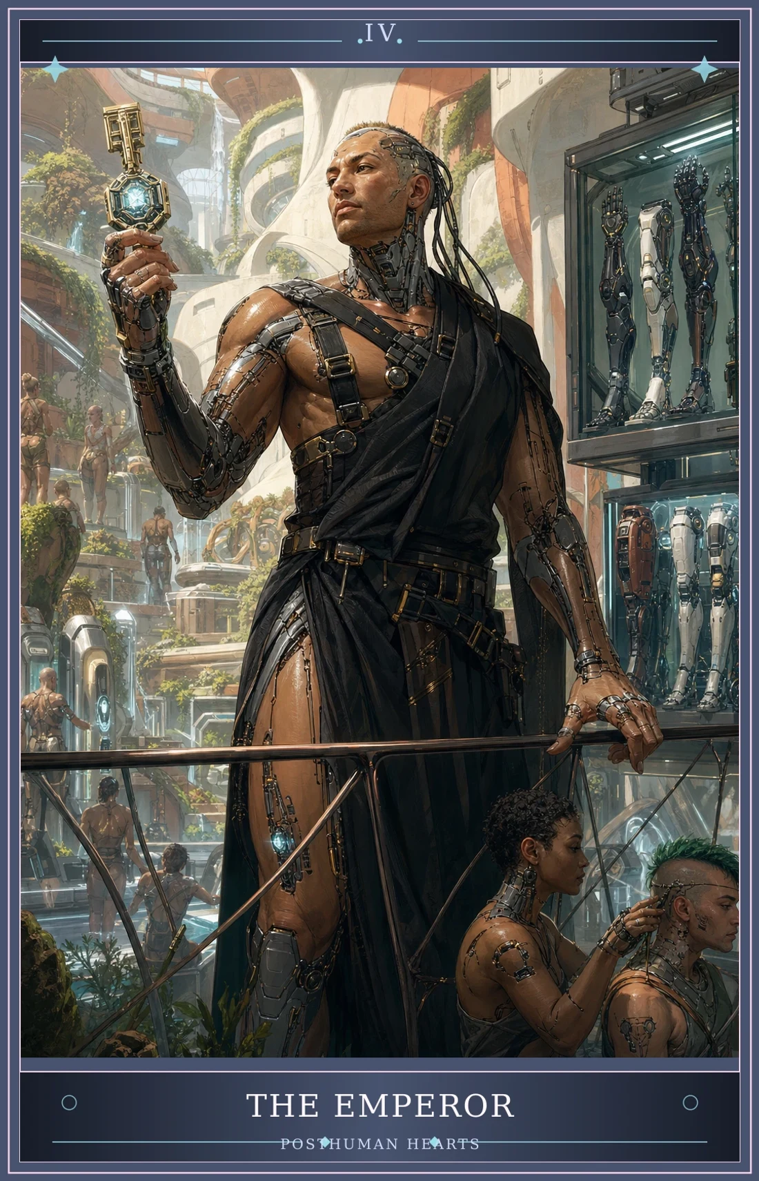 The Emperor card for Posthuman Hearts