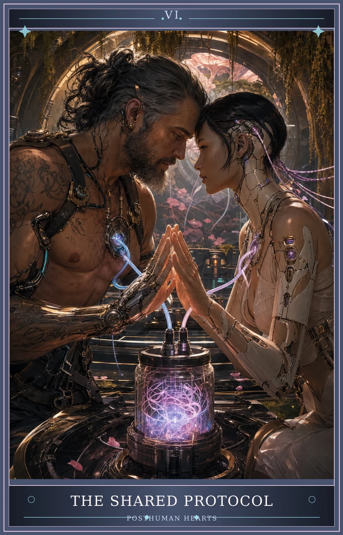 The Shared Protocol card for Posthuman Hearts