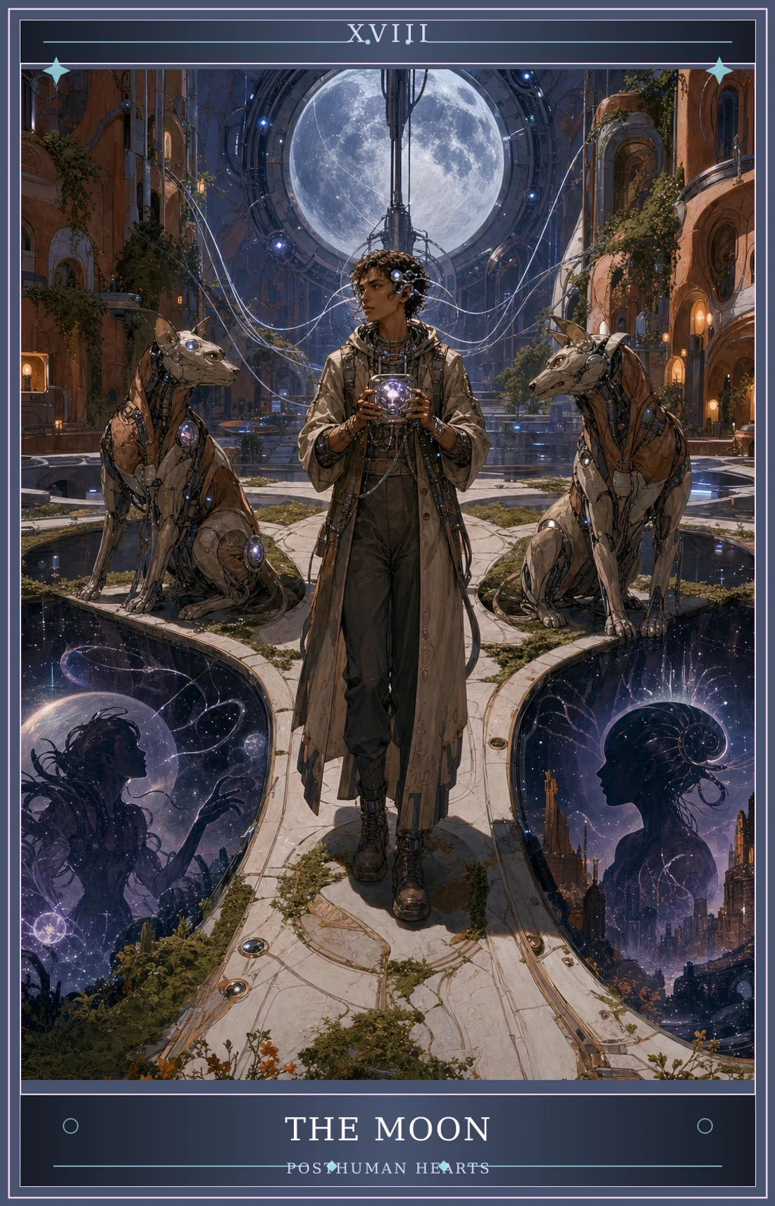 Posthuman Hearts deck art