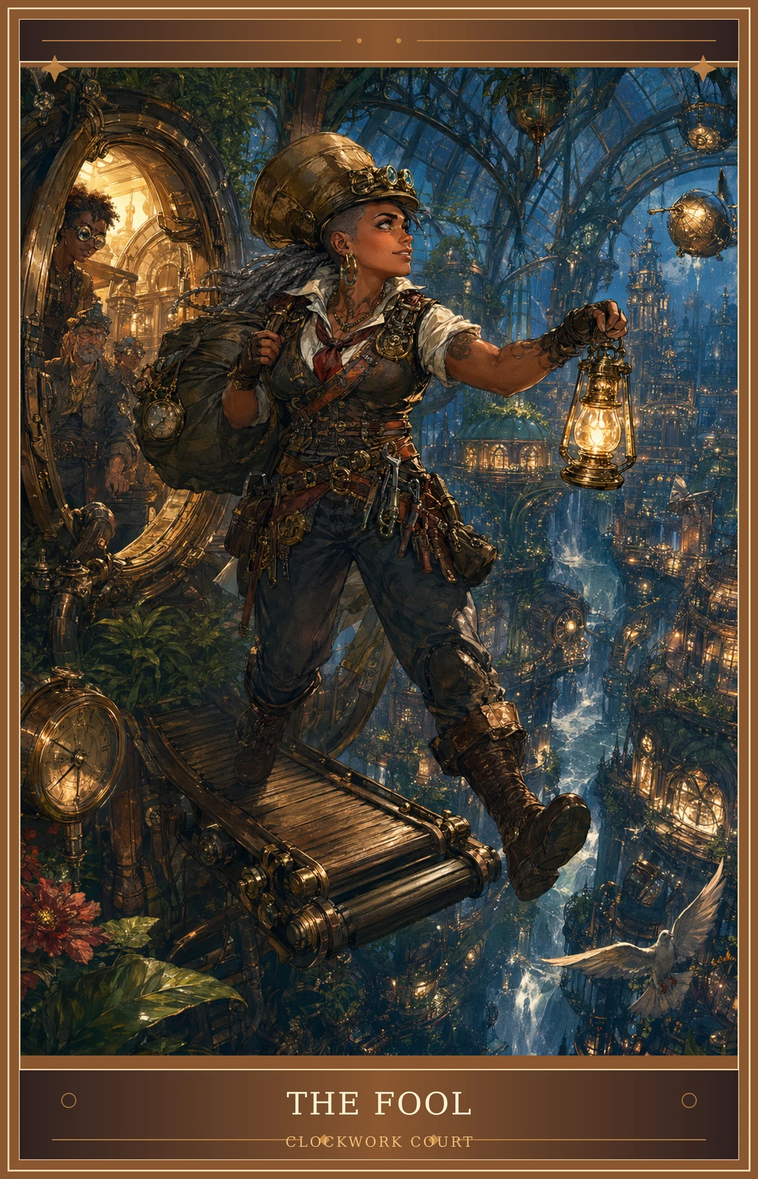 The Fool card for Clockwork Court