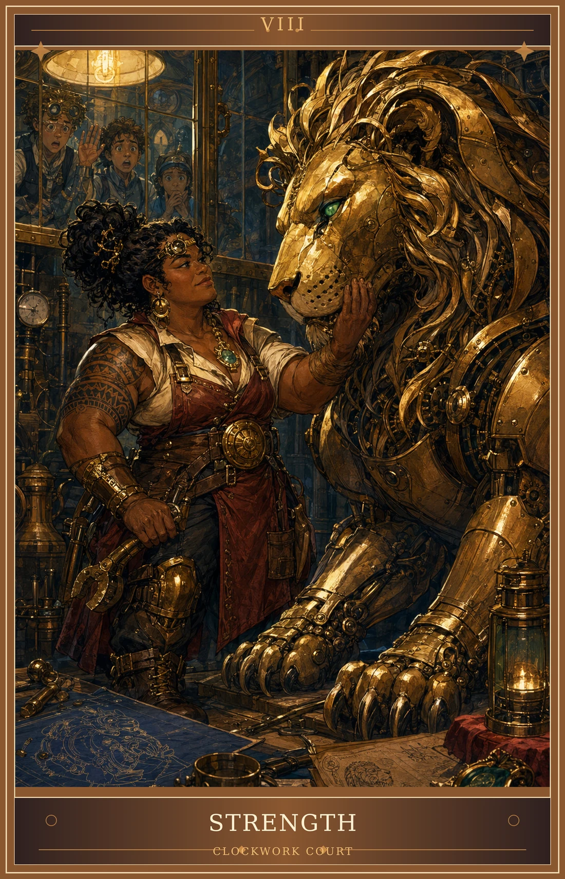 Strength card for Clockwork Court