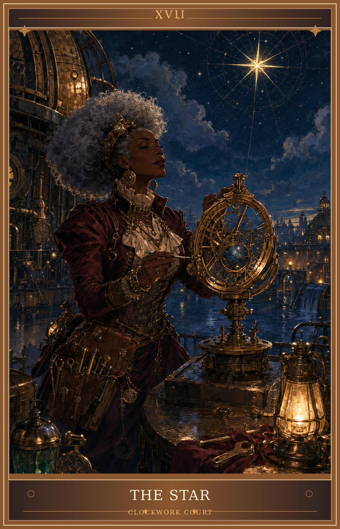 Clockwork Court deck art