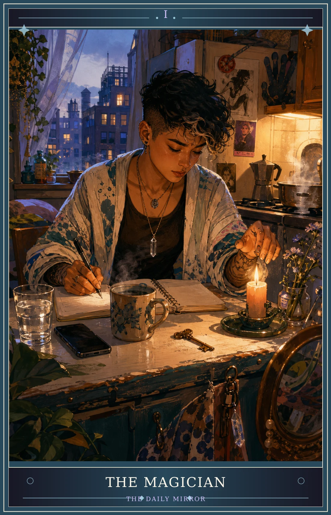 The Magician card for The Daily Mirror