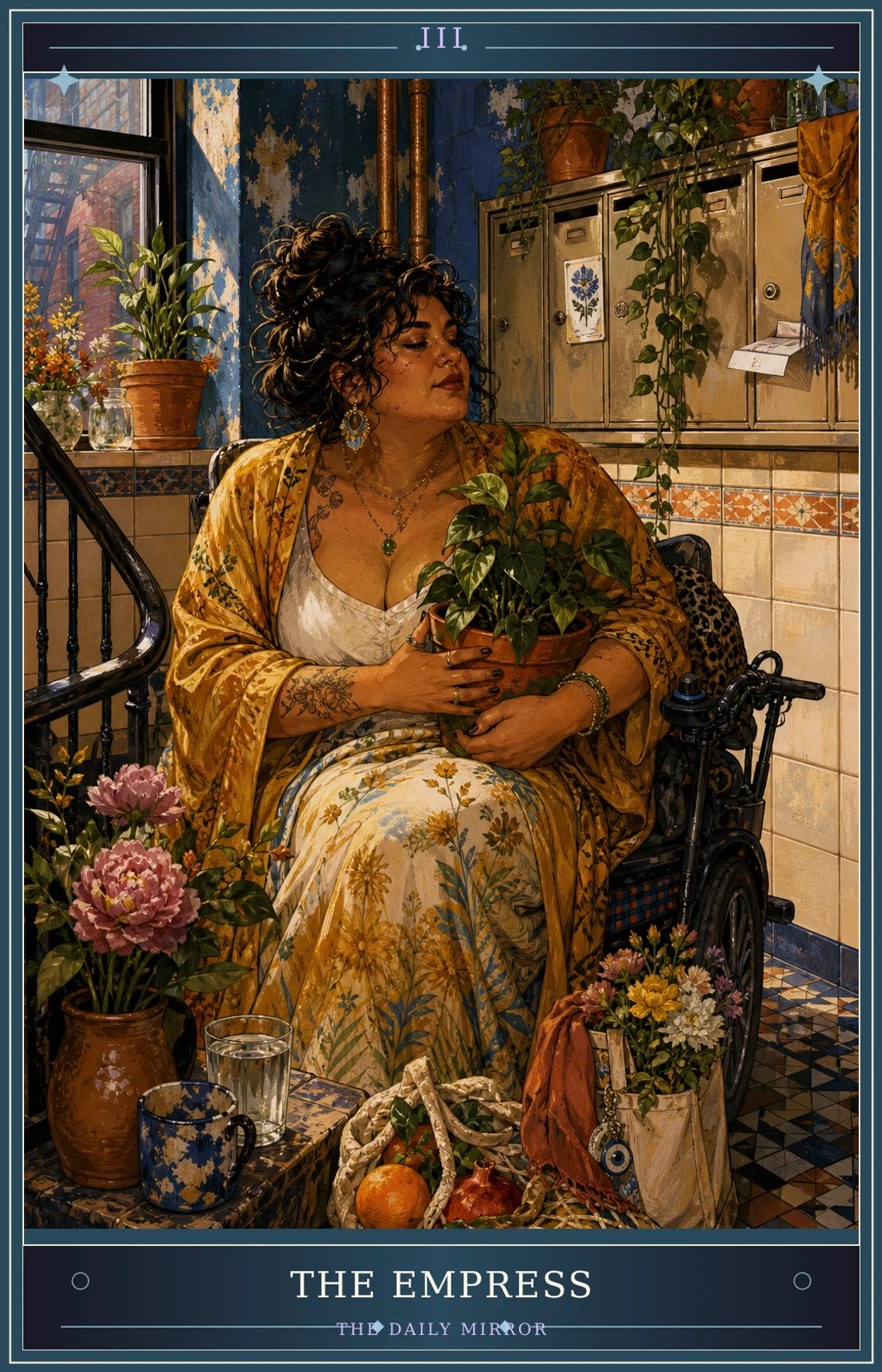 The Empress card for The Daily Mirror