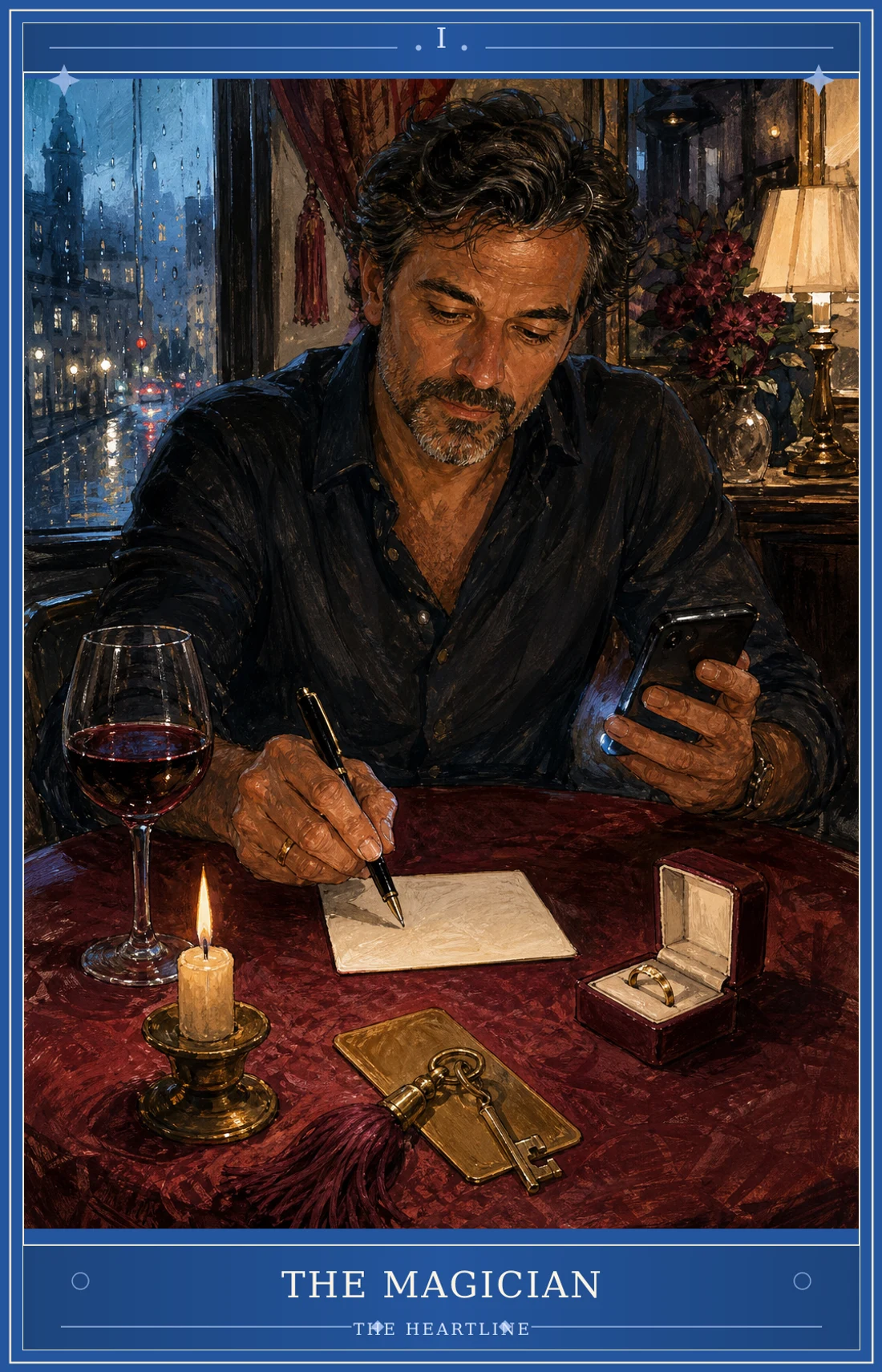 The Magician card for The Heartline
