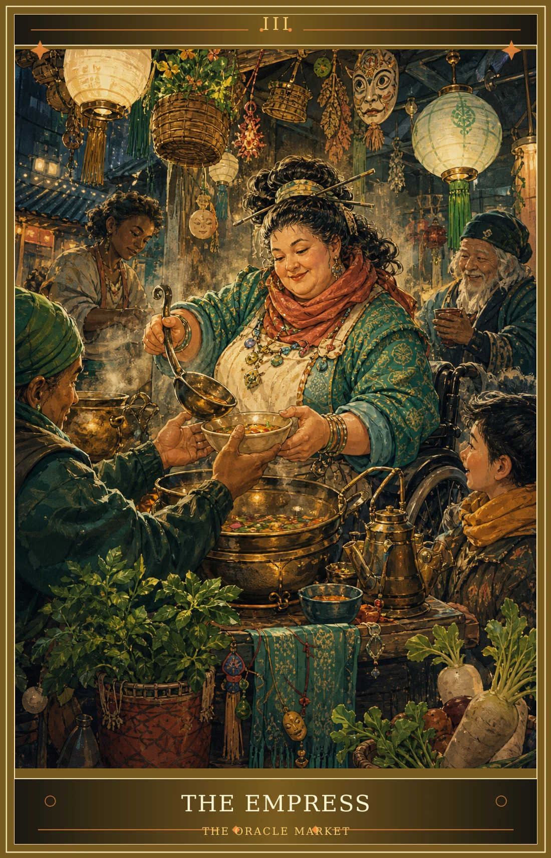 The Empress card for The Oracle Market