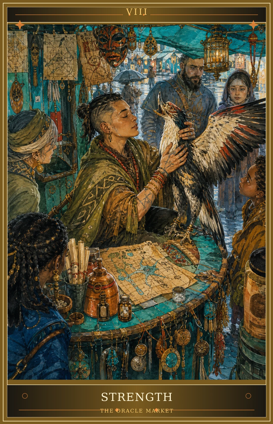 Strength card for The Oracle Market
