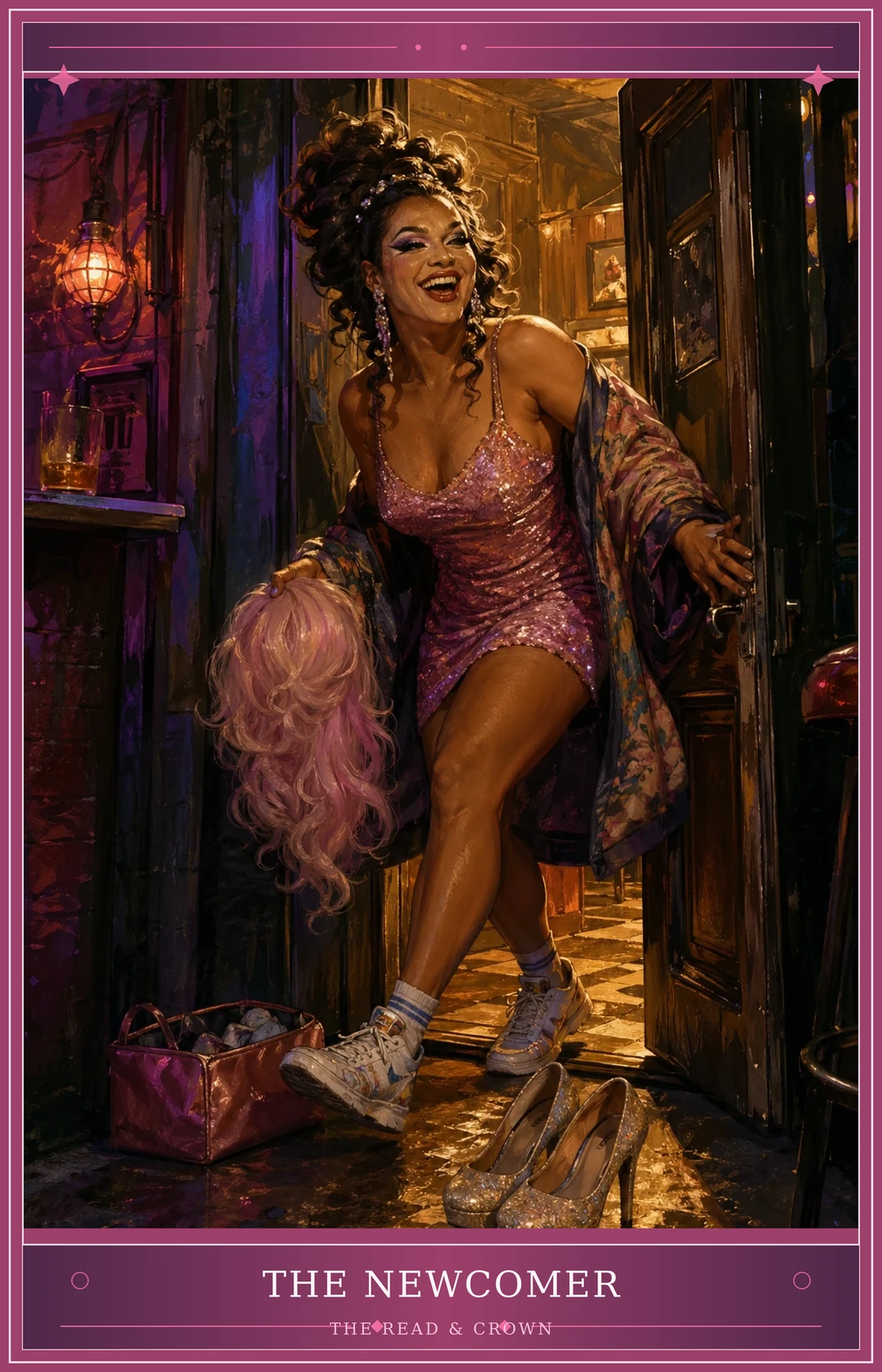The Fool card for The Read & Crown