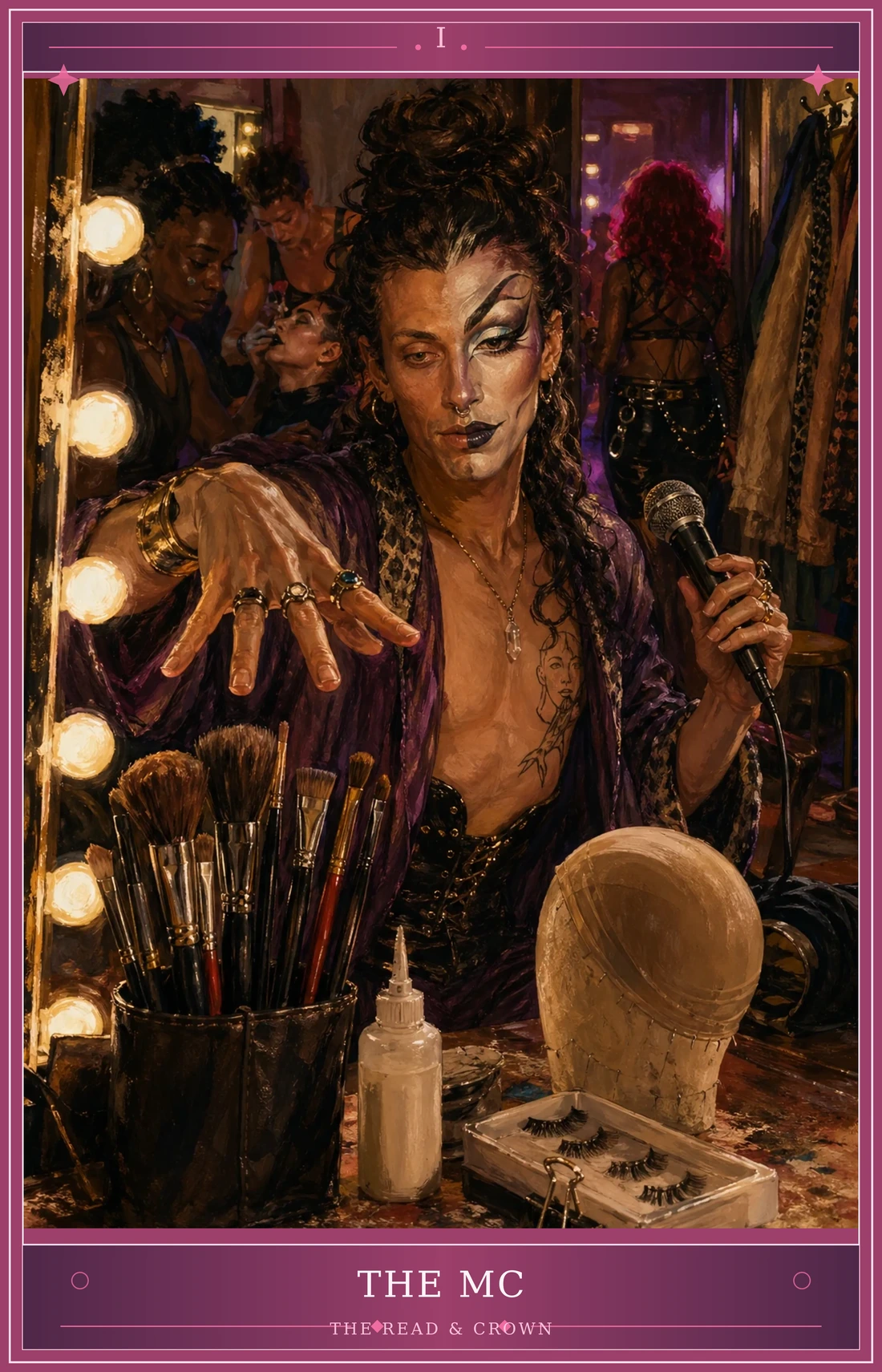 The Magician card for The Read & Crown
