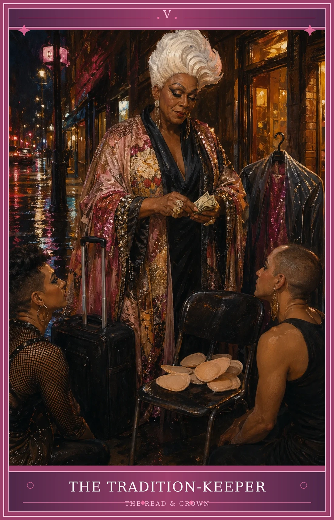 The Hierophant card for The Read & Crown